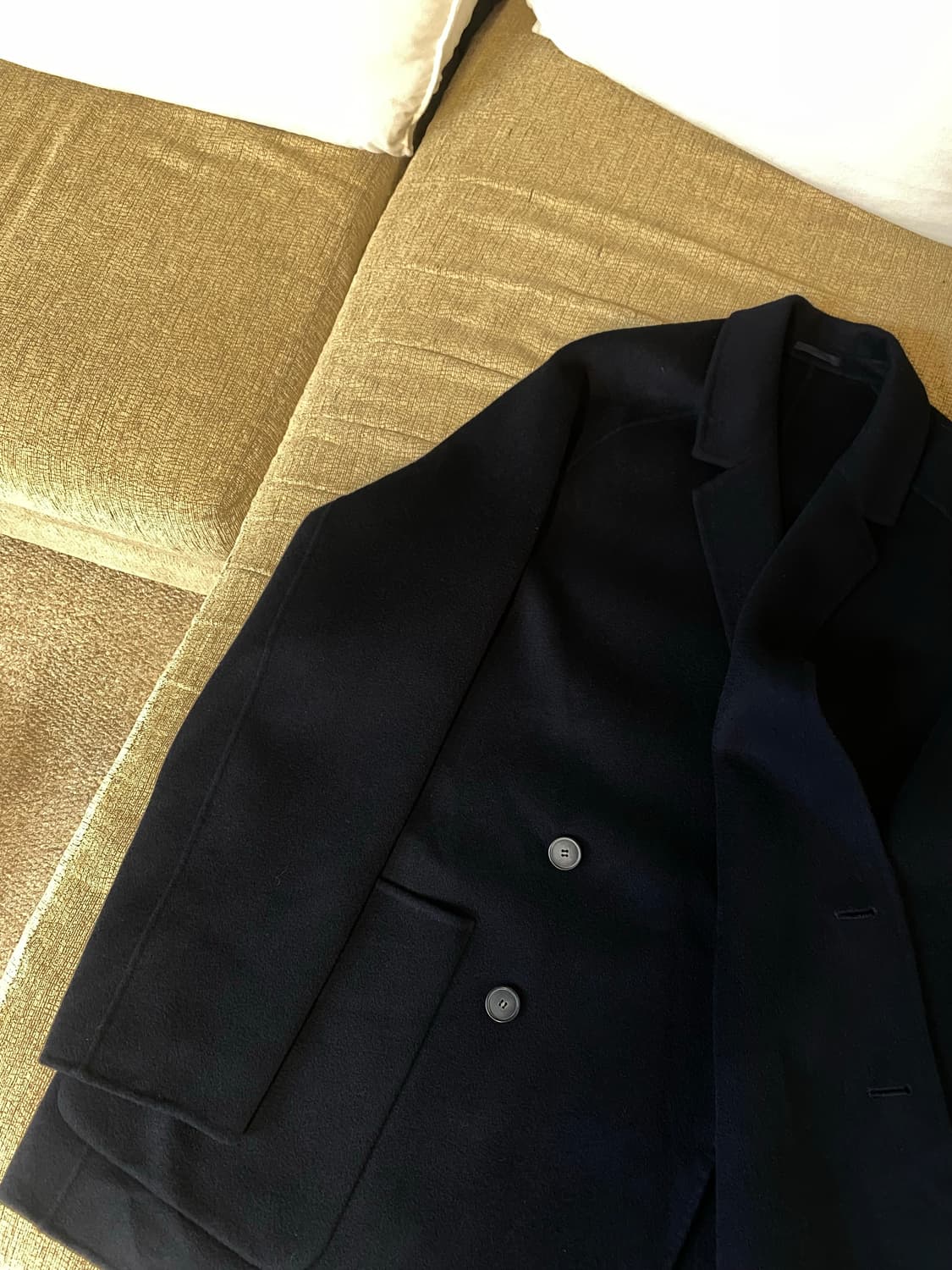 아크네스튜디오 마틴 캐시미어 브레스티즈 더블코트 오버핏 상품이미지3