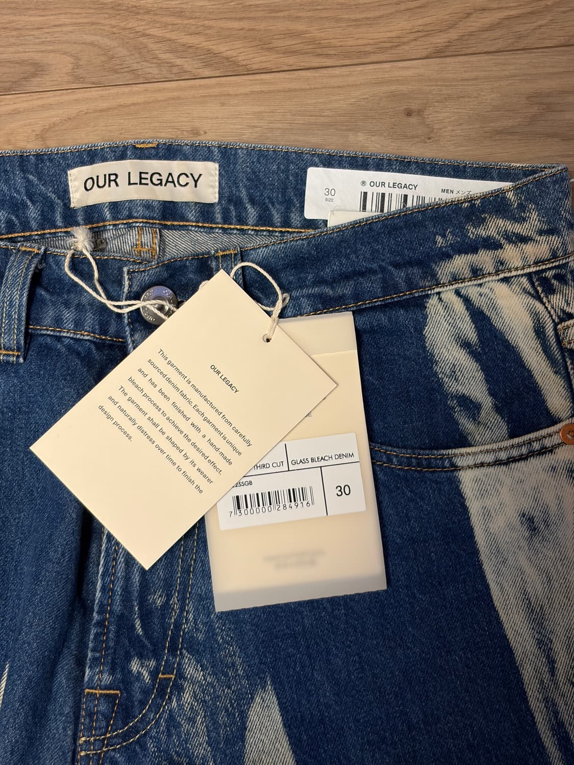 아워레가시 써드컷 블리치 데님 30 상품이미지2