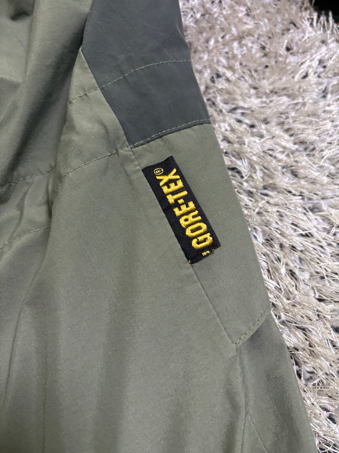 코오롱 고어텍스 카키 자켓 사이즈 105-110 상품이미지9