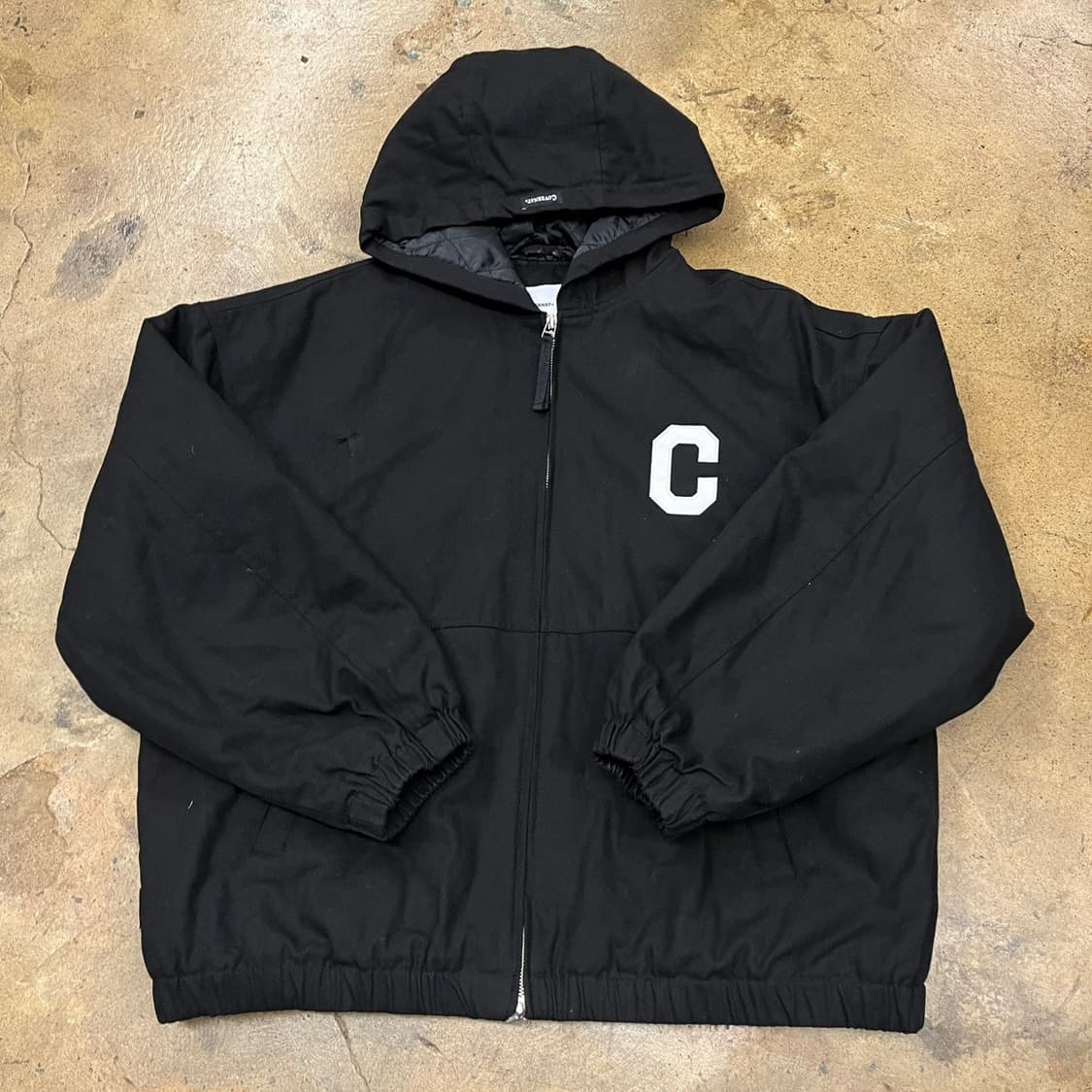 [정품/XL] 커버낫 후드 블랙 코치 자켓 b19 상품이미지2