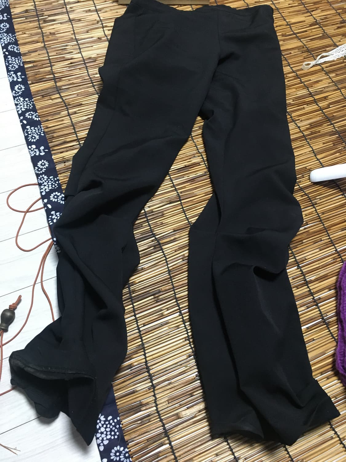 검은 슬랙스  상품이미지1