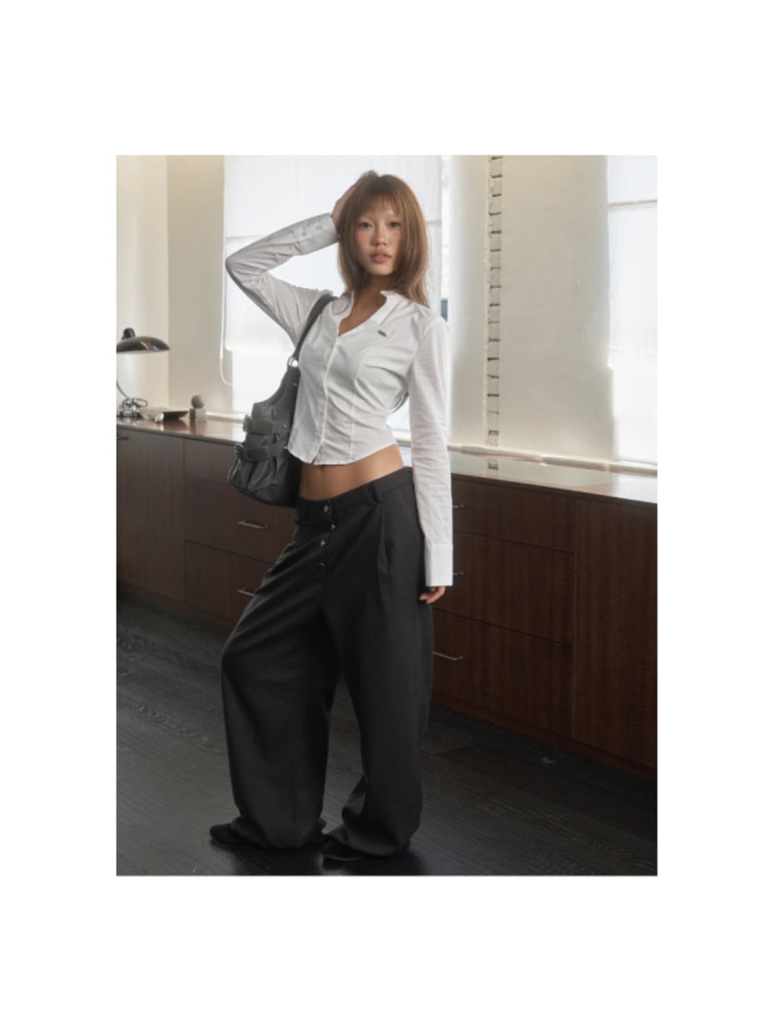 Toh Dugati biker shirt - white 상품이미지2