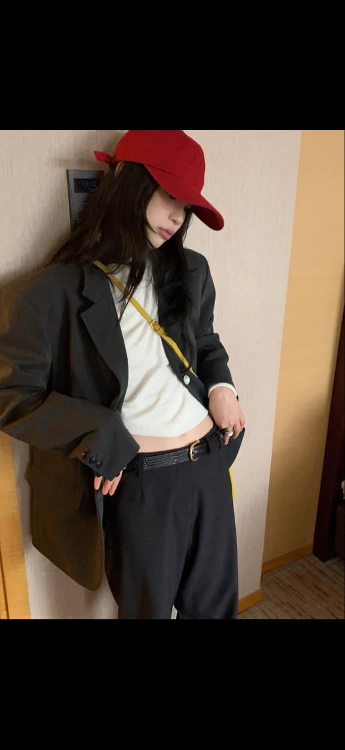 스무스무드 모자 레드 상품이미지2