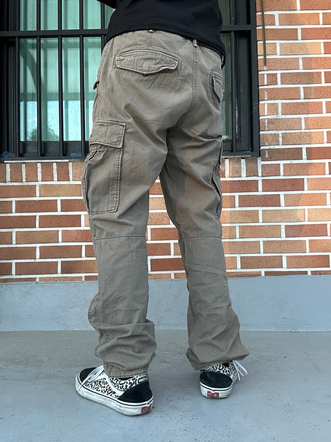 (33)H&M 카고팬츠 올리브 상품이미지5