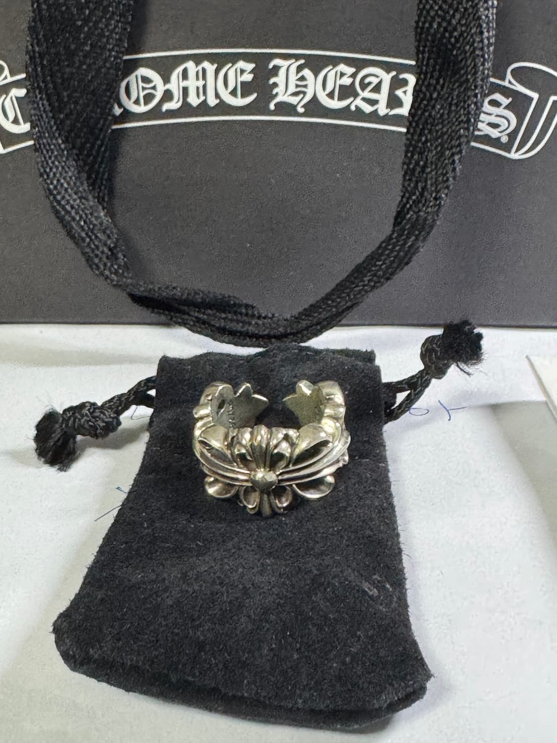 크롬하츠 더블플로랄링 상품이미지1