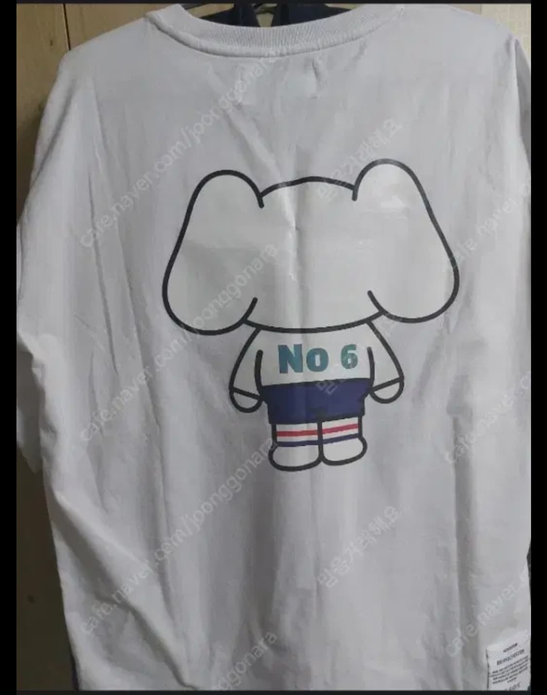 정품)몽세누반팔티셔츠S사이즈친환경브랜드새상품미개봉 상품이미지3