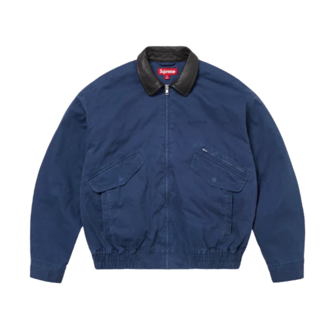 슈프림 레더 칼라 유틸리티 자켓 네이비 M 상품이미지1