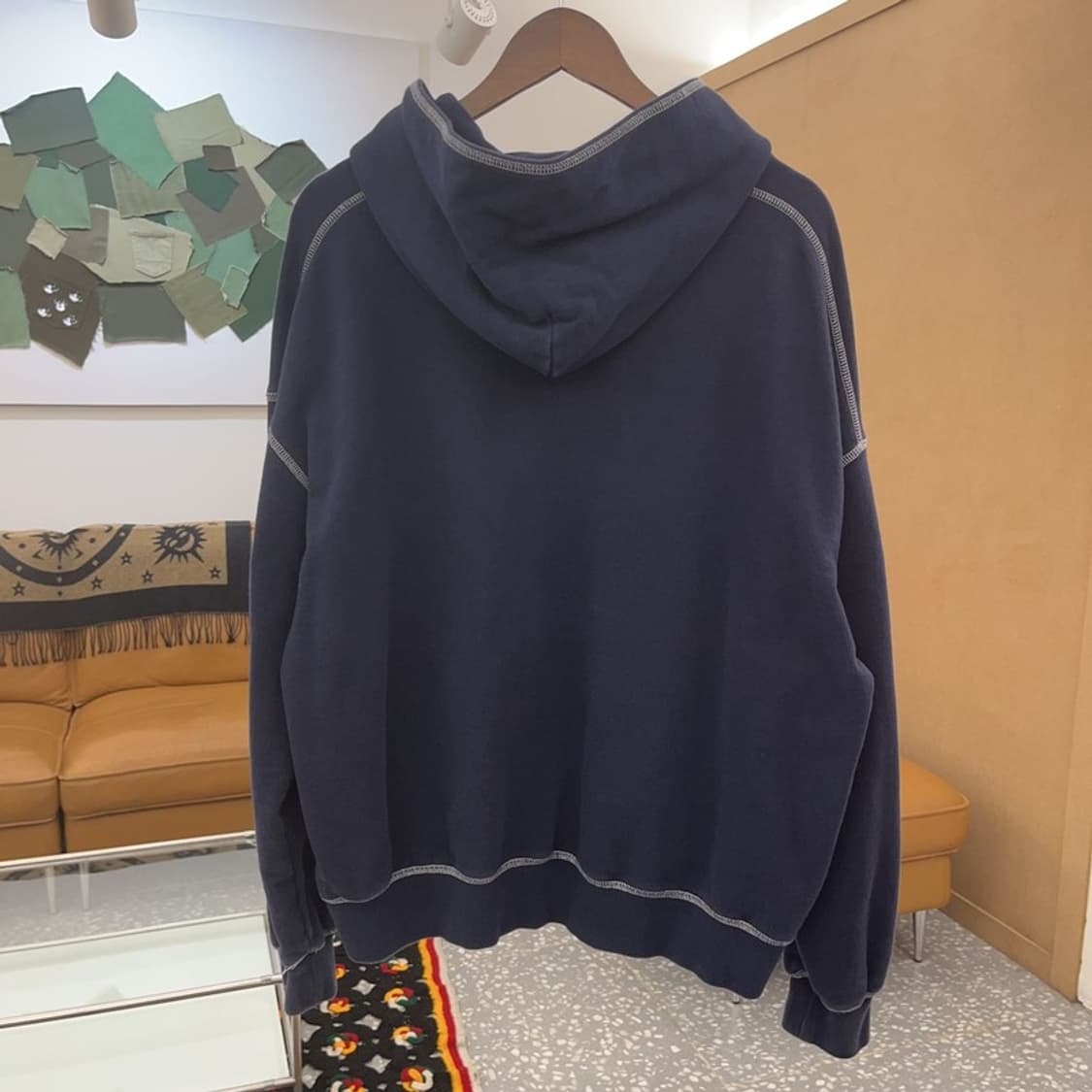 LEE 탑스티치 컨트리 캔자스 타이포 후드티 L C08251 상품이미지4