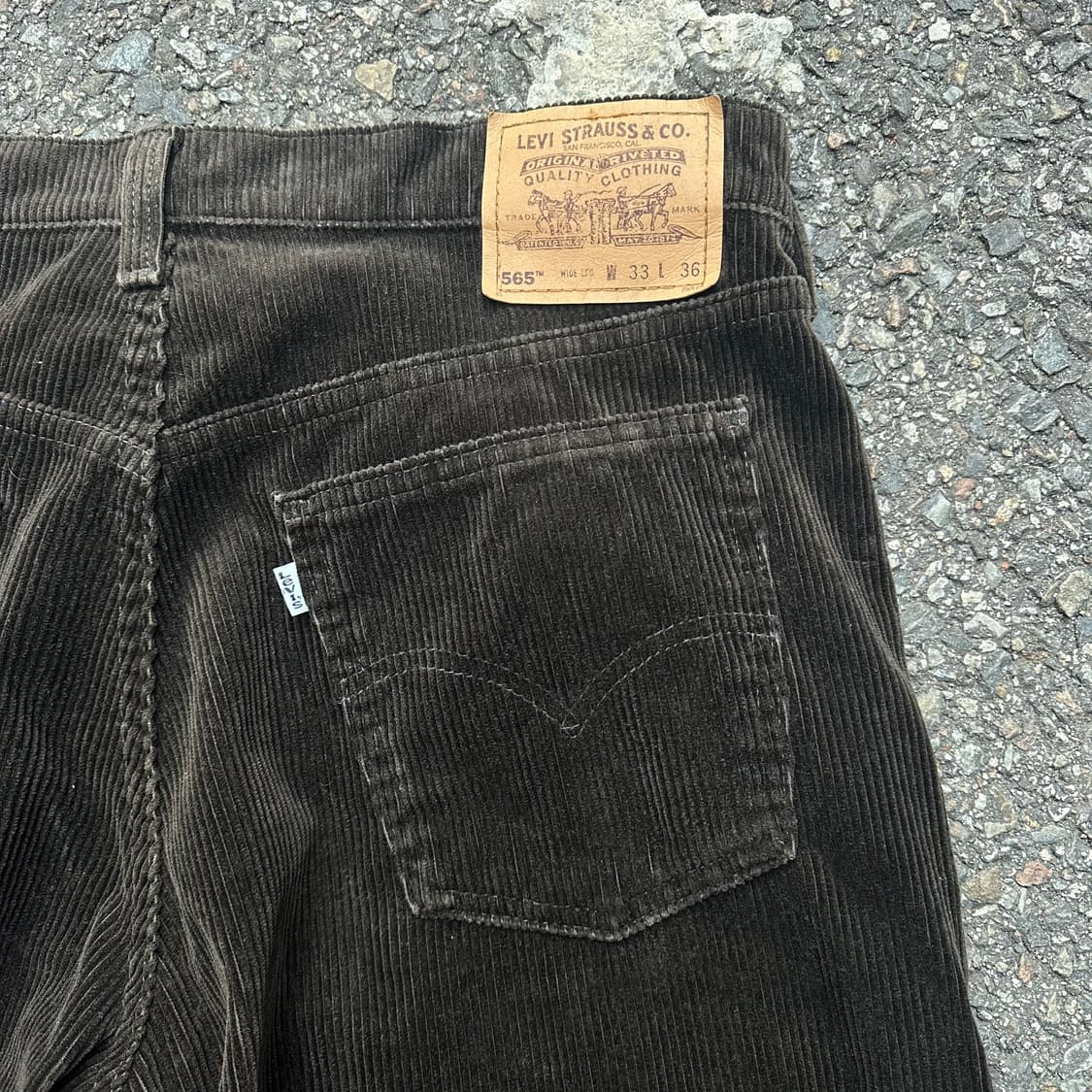 빈티지 90s 리바이스 565 코듀로이 팬츠  상품이미지3