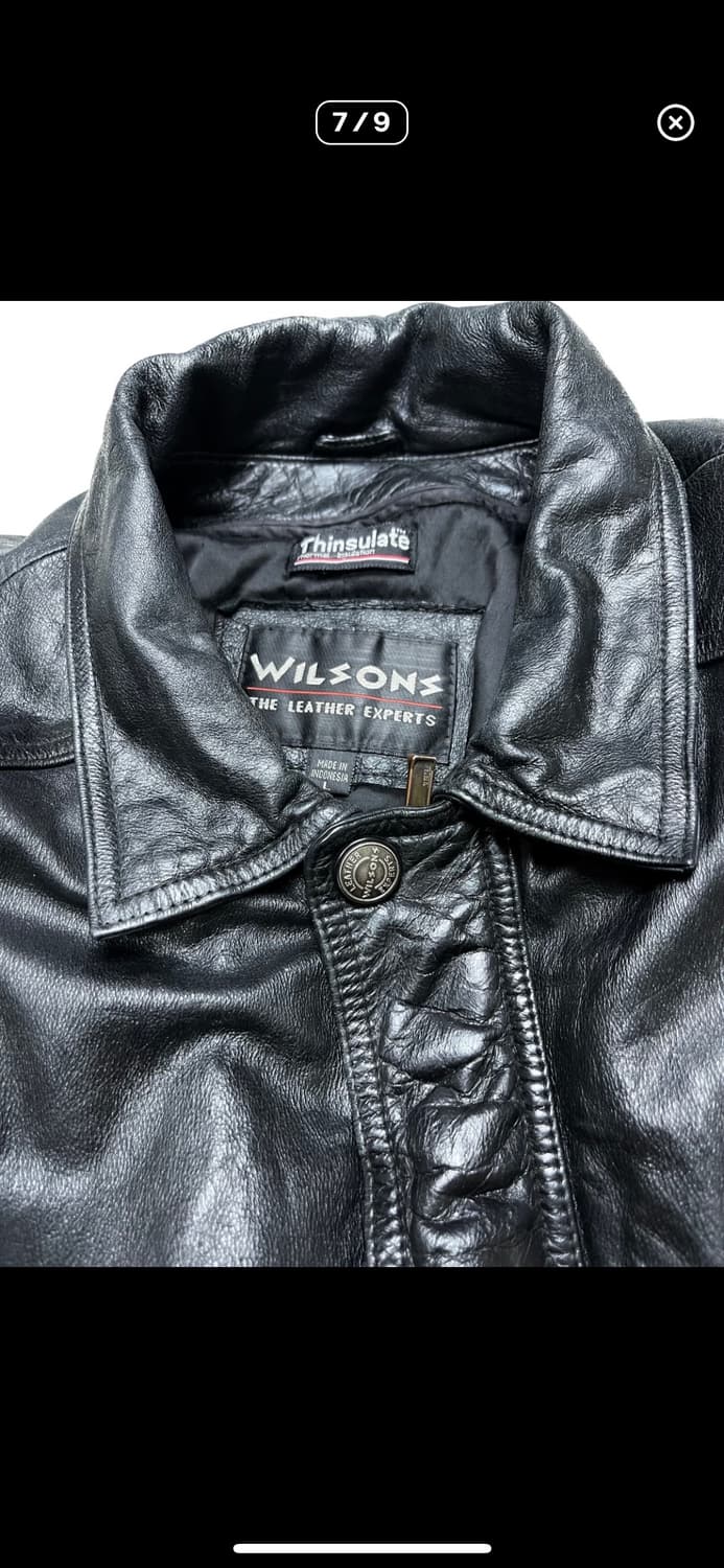 wilsons 빈티지 가죽자켓 상품이미지7