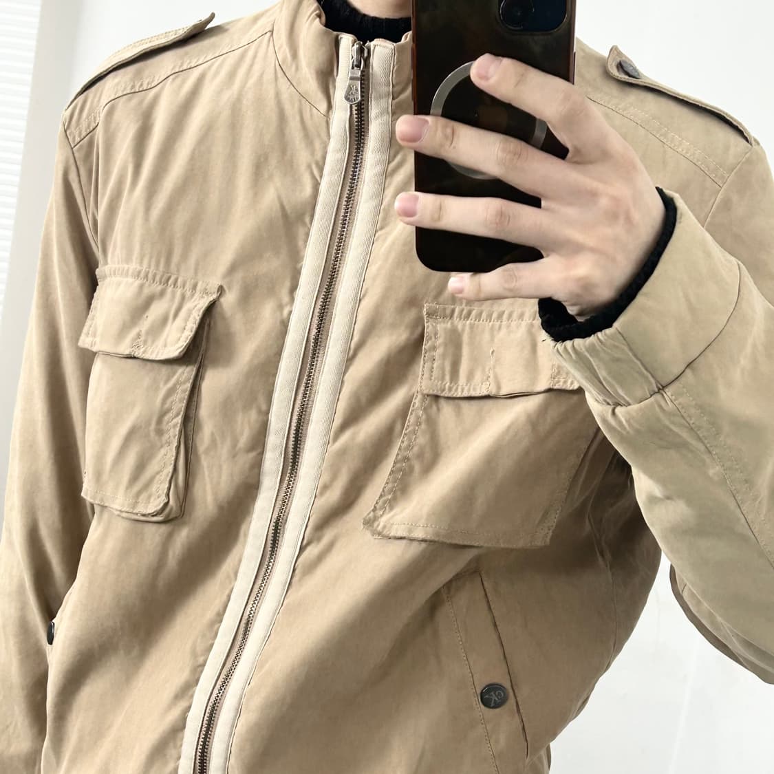 캘빈클라인 밀리터리 탱커 자켓 상품이미지4