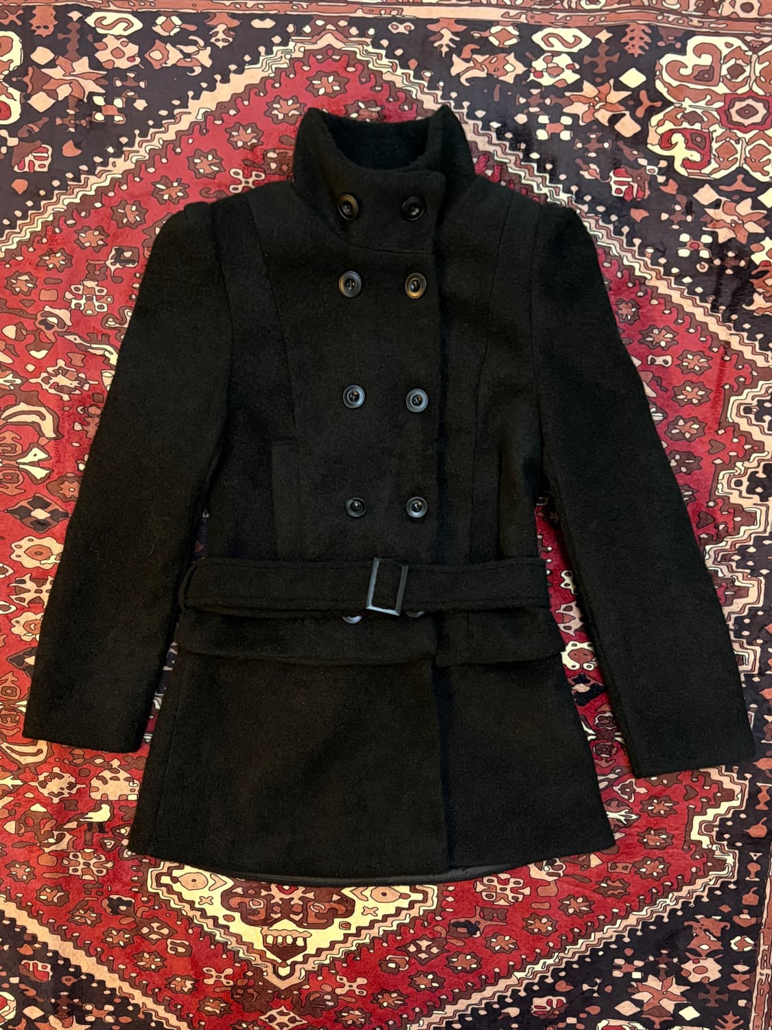 미르바 블레어 벨티드 코트 S 상품이미지3