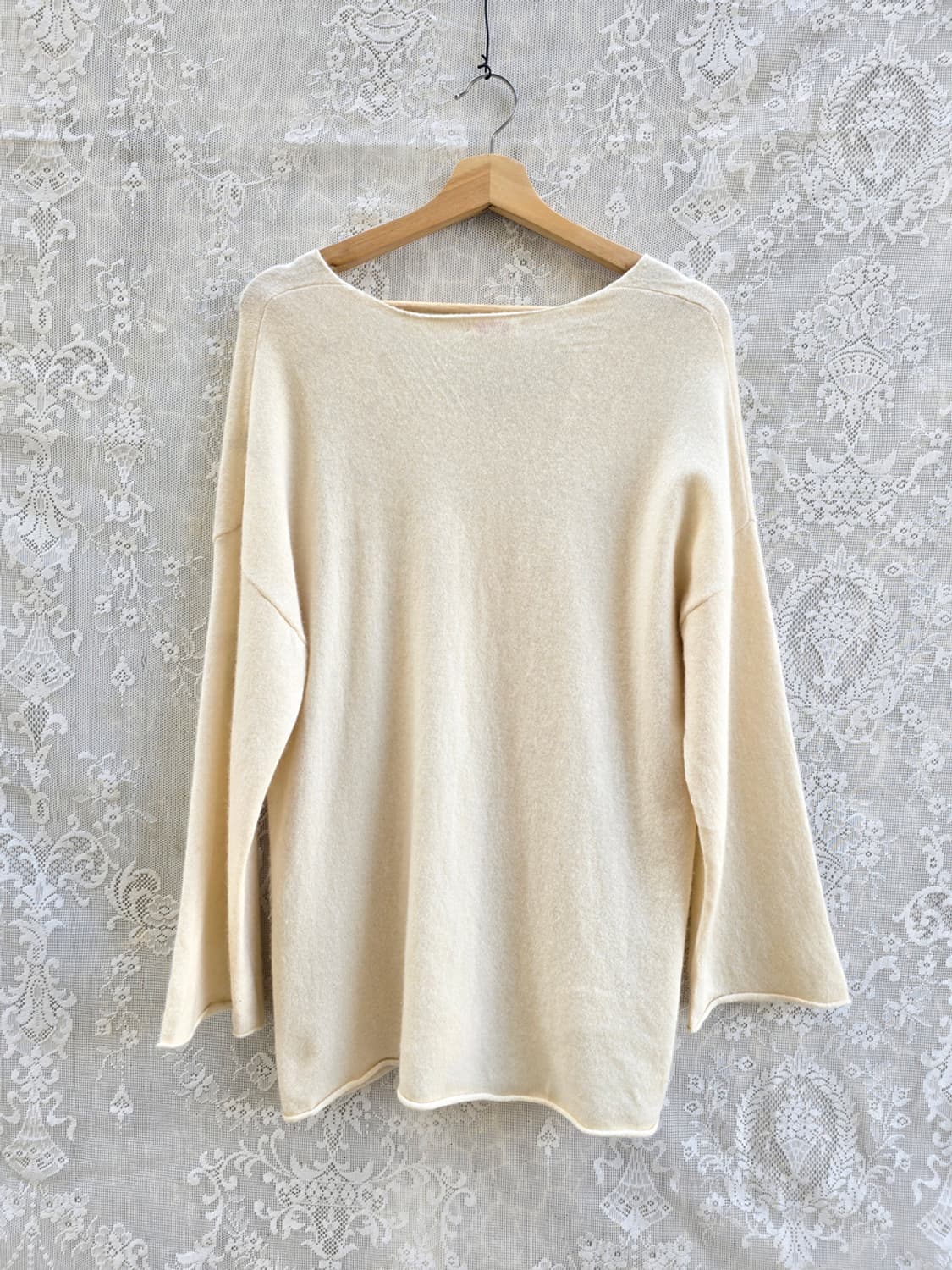 캐시미어 100% 브이넥 니트 상품이미지5