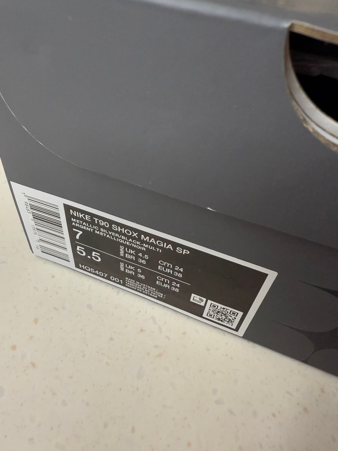 나이키 마하 암스테르담 토탈90 샥스 245size 상품이미지5