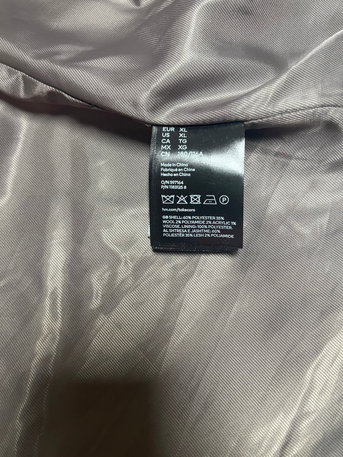 h&m 발마칸 코트 상품이미지5