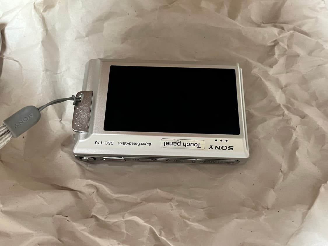 소니 사이버샷 DSC-T70 빈티지 카메라 상품이미지8