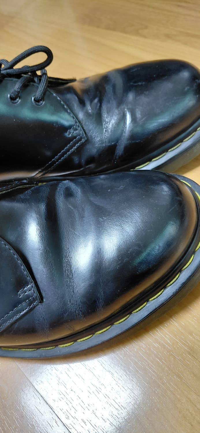 닥터마틴 1461 스무스 블랙 3홀 UK8 (270) 상품이미지8