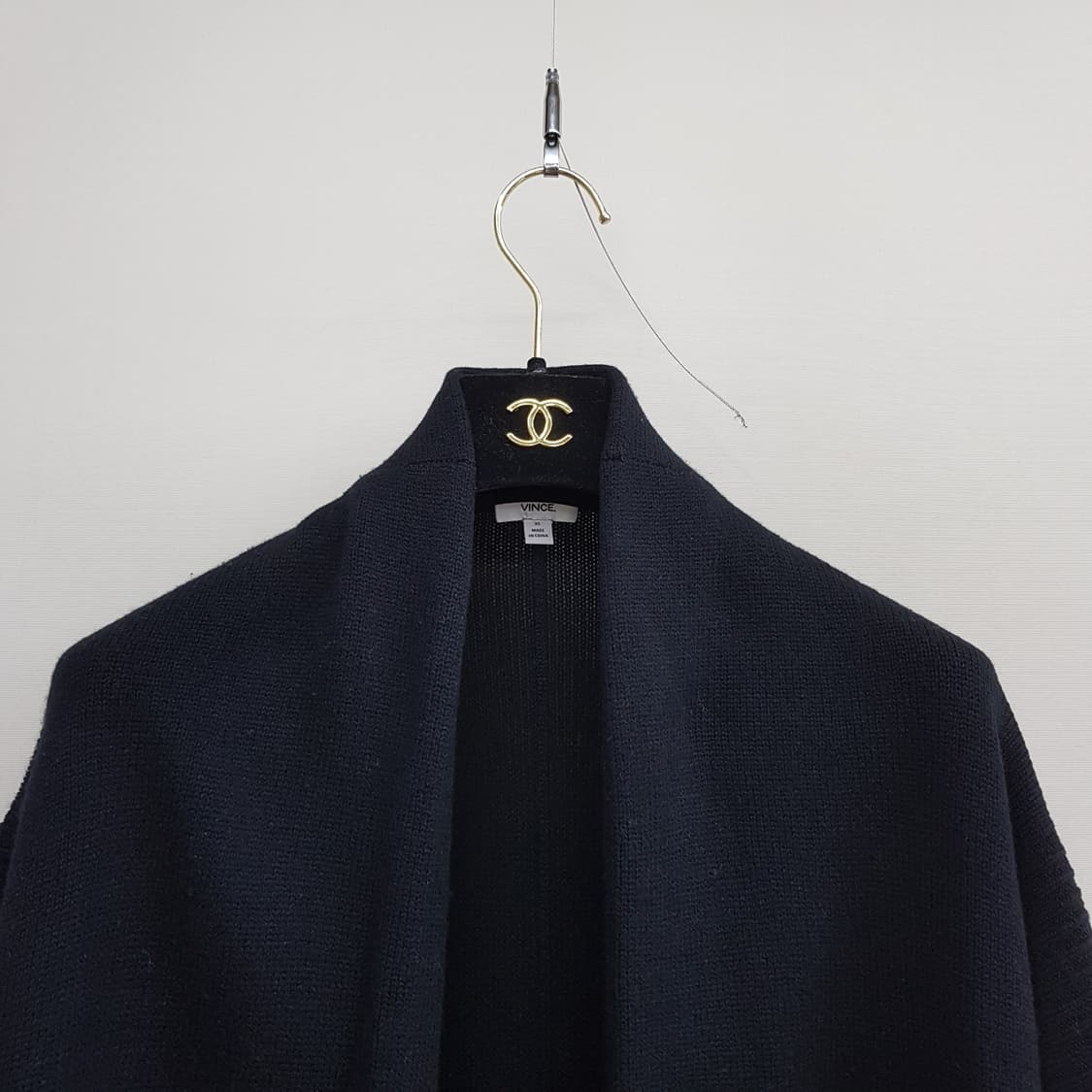 
빈스 VINCE 울캐시미어 혼방 루즈핏 롱가디건 XS사이즈 상품이미지4