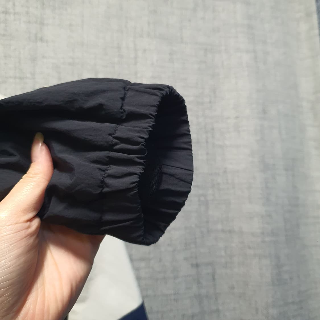 데상트 남성 컬러블록 우븐 바람막이  상품이미지4