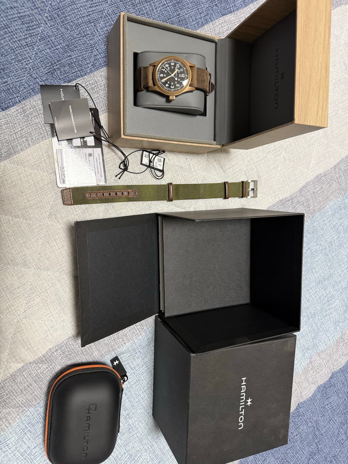 해밀턴 카키필드 메카니컬 브론즈 38 상품이미지1