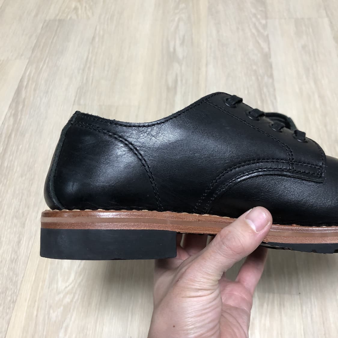 (250) 호킨스 HAWKINS 4인치 플레인 부츠 블랙 상품이미지2