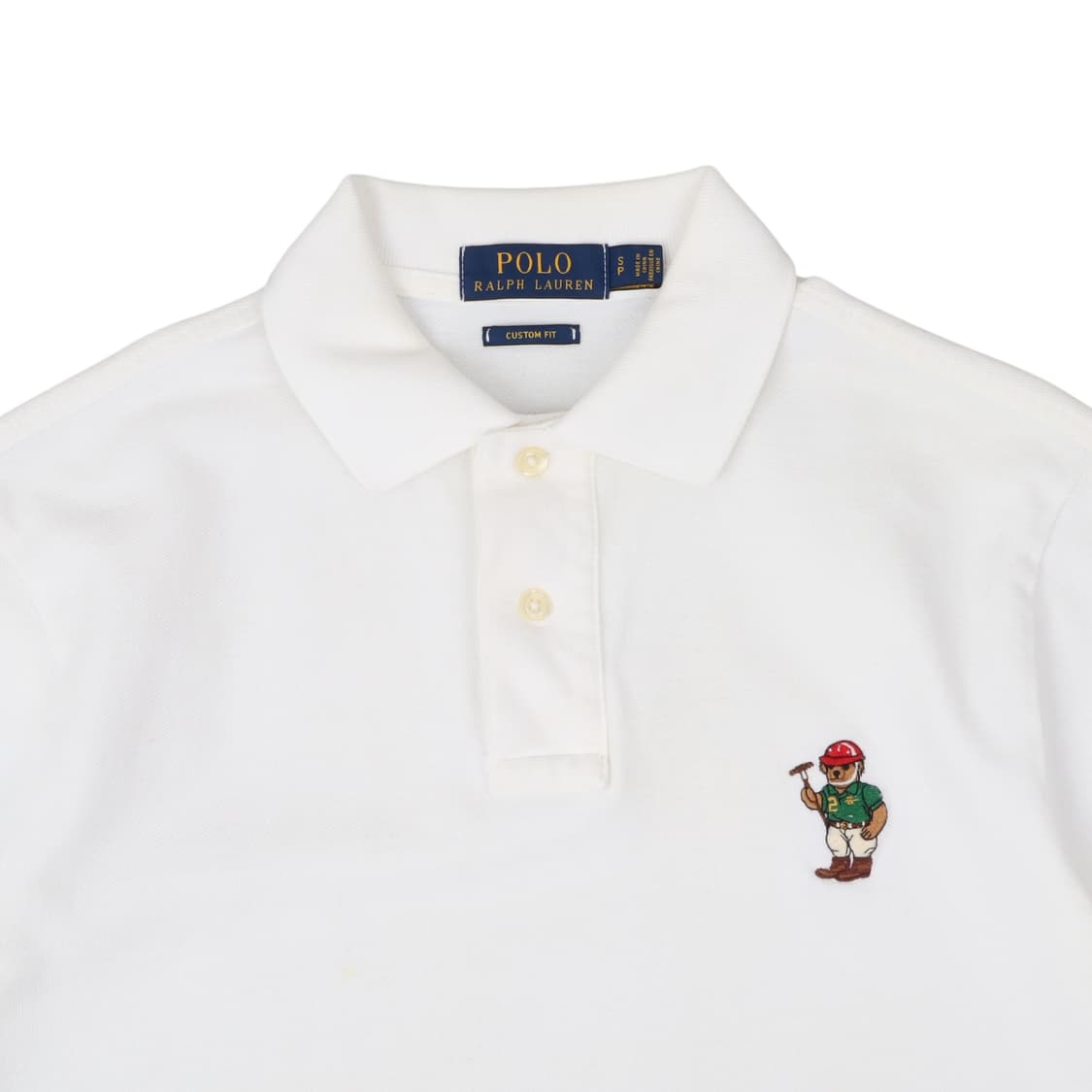 폴로 랄프로렌 화이트 폴로베어 pk 카라티 티셔츠 상품이미지2