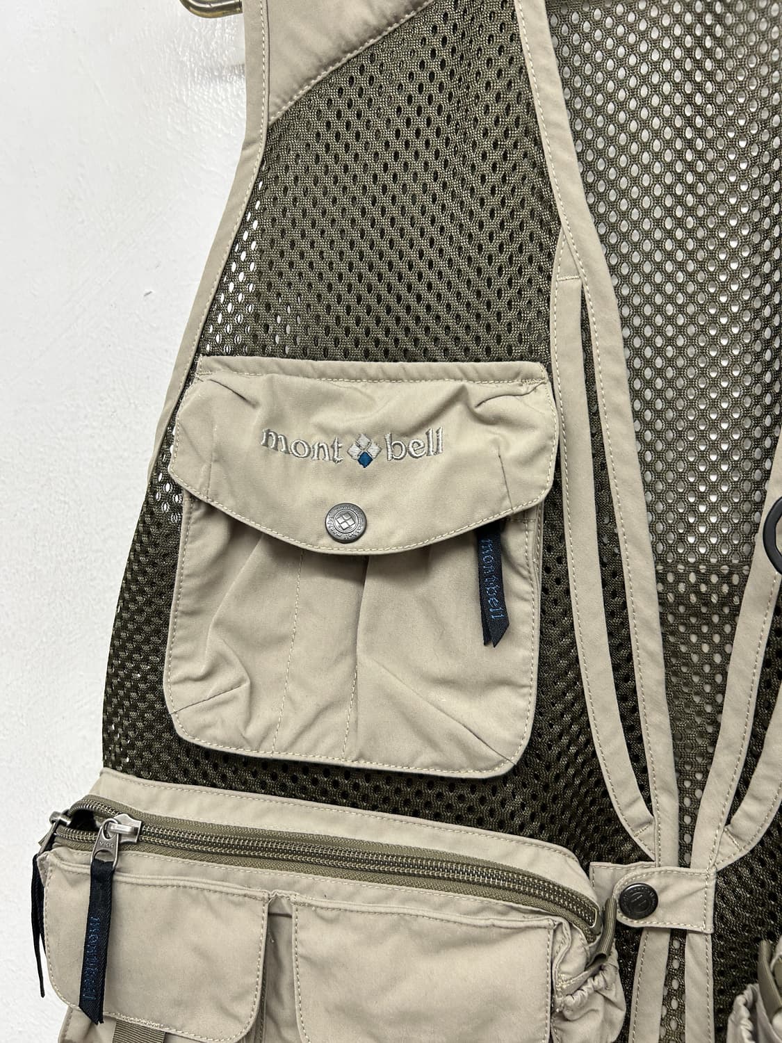 00s JPN 몽벨 유틸리티 피싱 베스트 상품이미지3