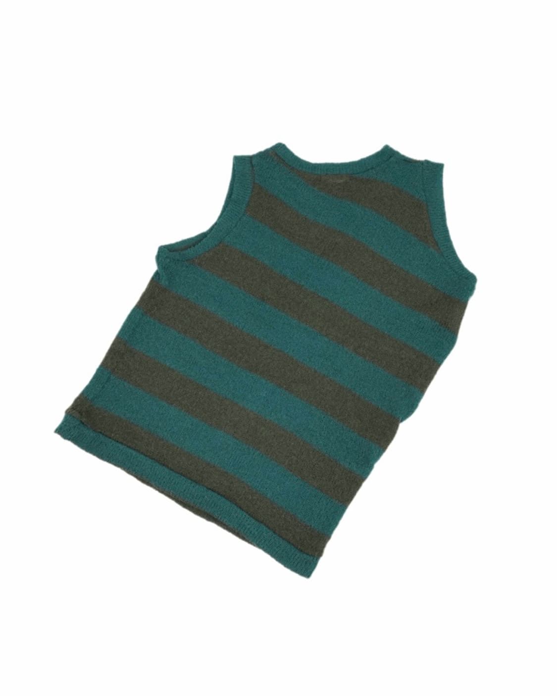 green Knit vest 니트 슬리브리스 상품이미지6