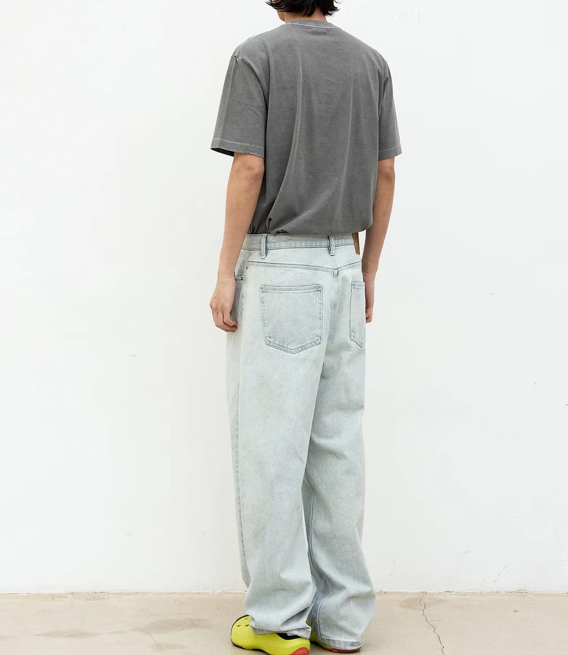 쿠어 피그먼트 워싱 반팔티 M 상품이미지4