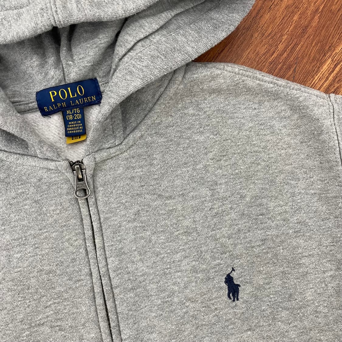 폴로 후드집업 상품이미지2