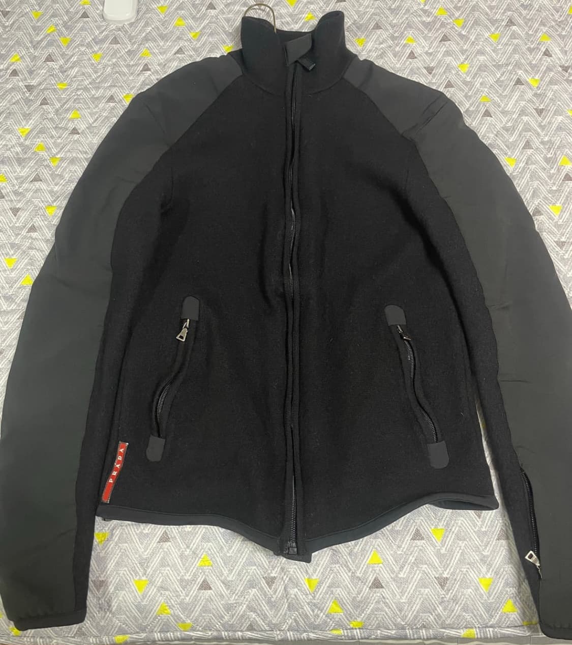 프라다 스포츠 니트집업  상품이미지1