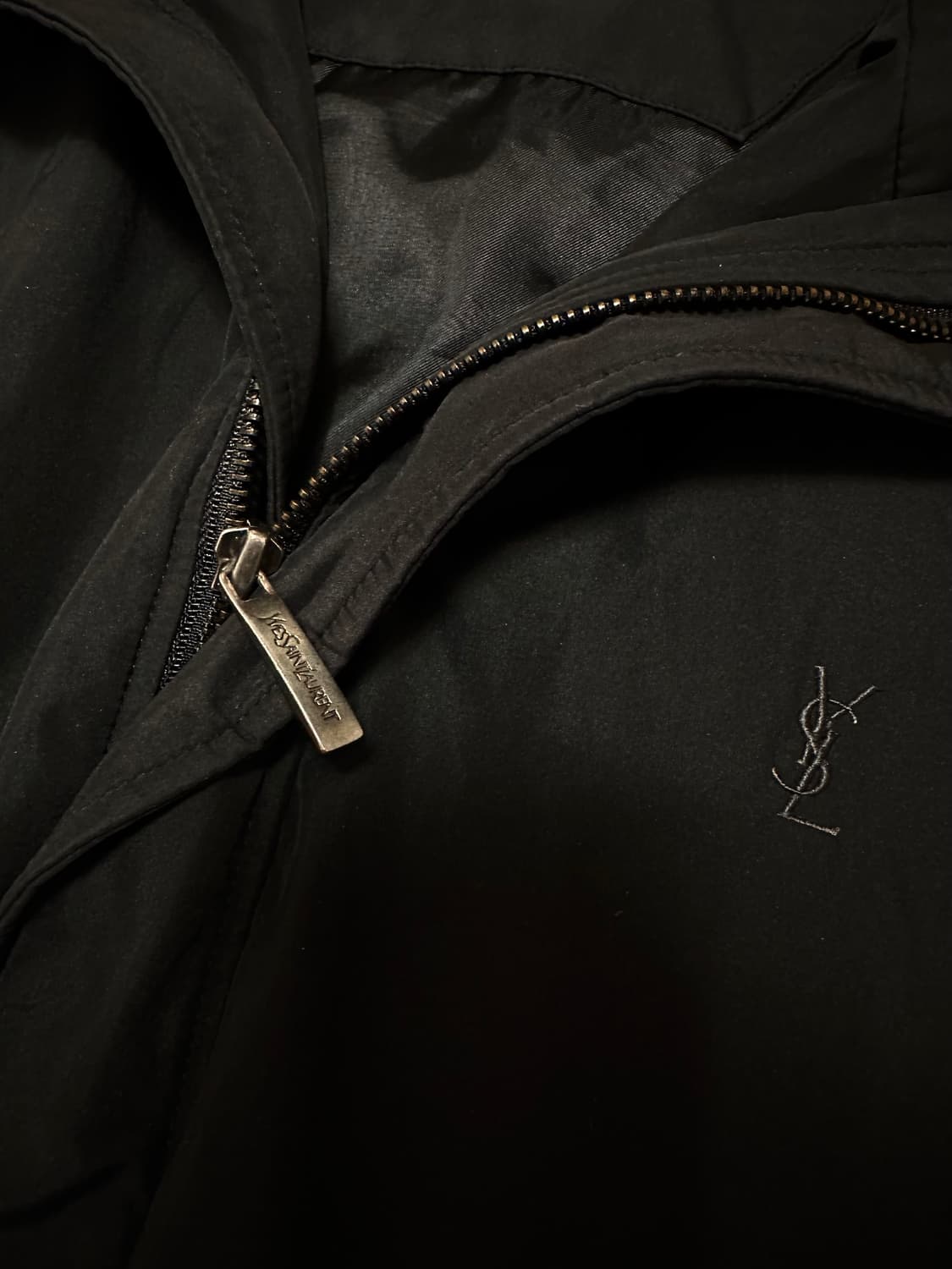 YSL 입생로랑 블랙 블루종 자켓 상품이미지4