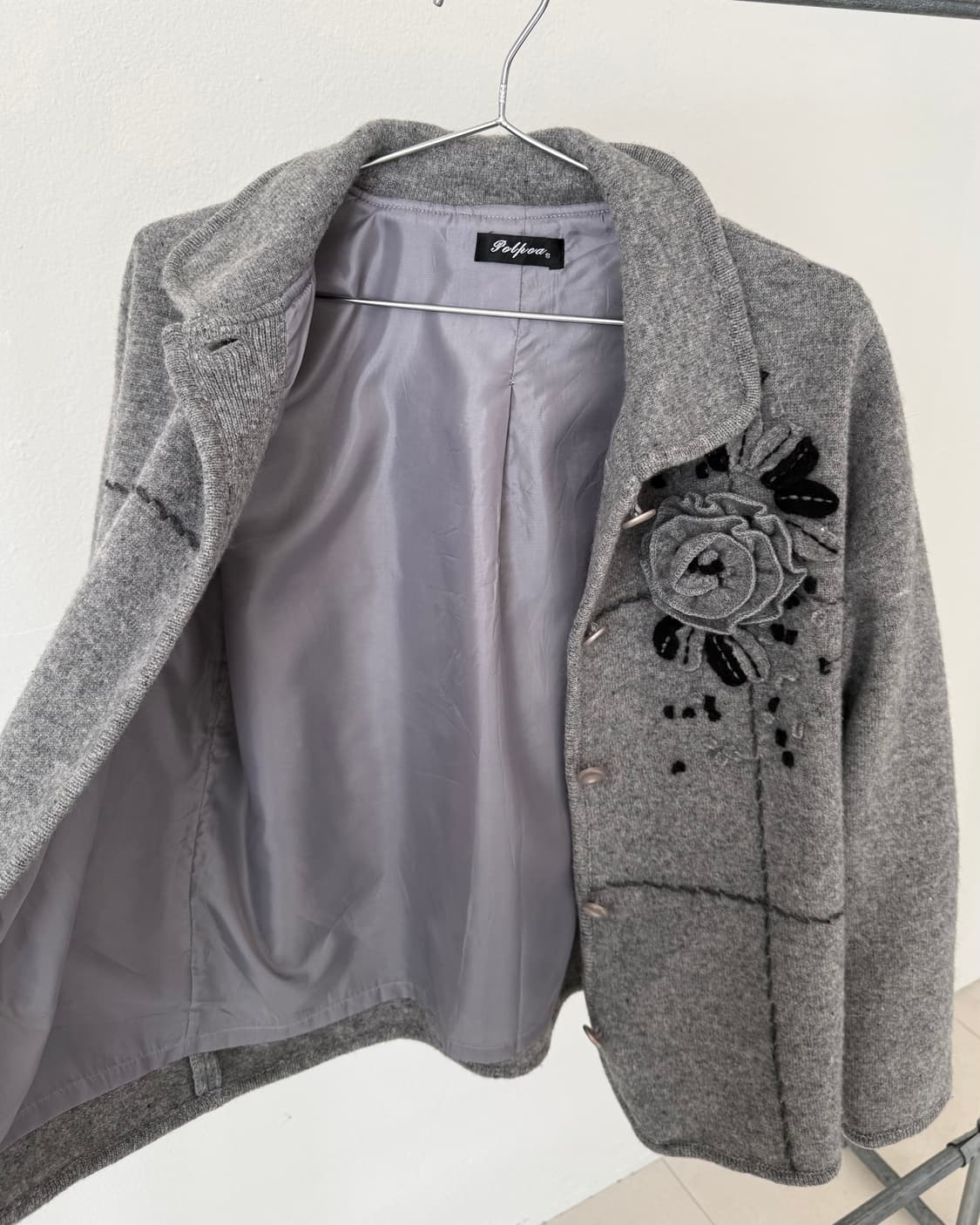 빈티지 니트 자켓 상품이미지4