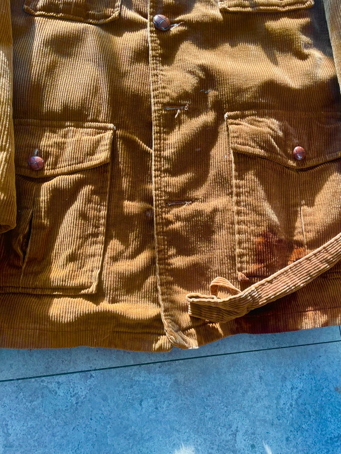 70’s sears  웨스턴 코듀로이 렌치자켓 상품이미지5