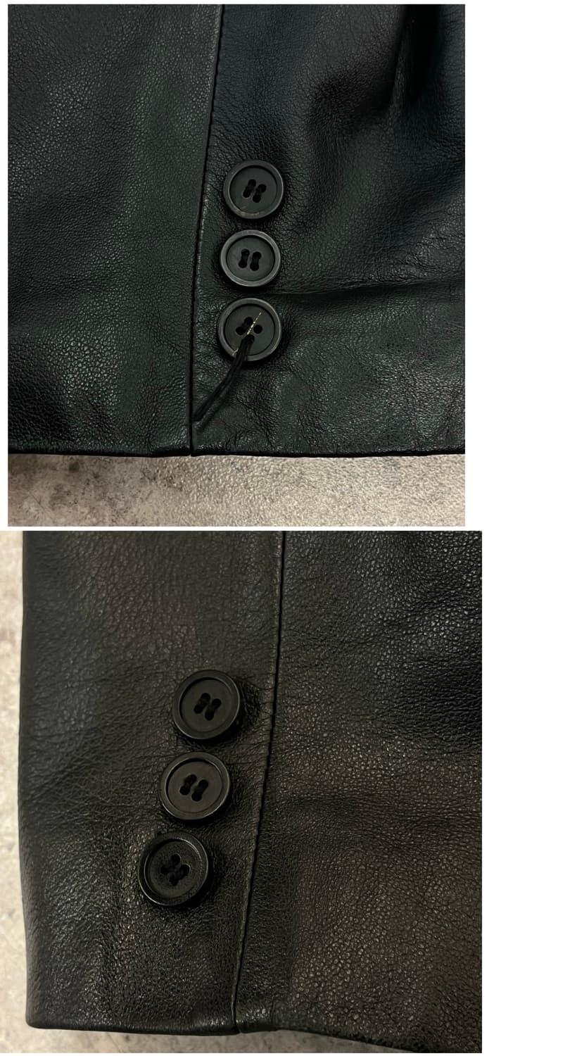 빈티지 양가죽 레더 자켓 블랙 105 #csz3956 상품이미지9