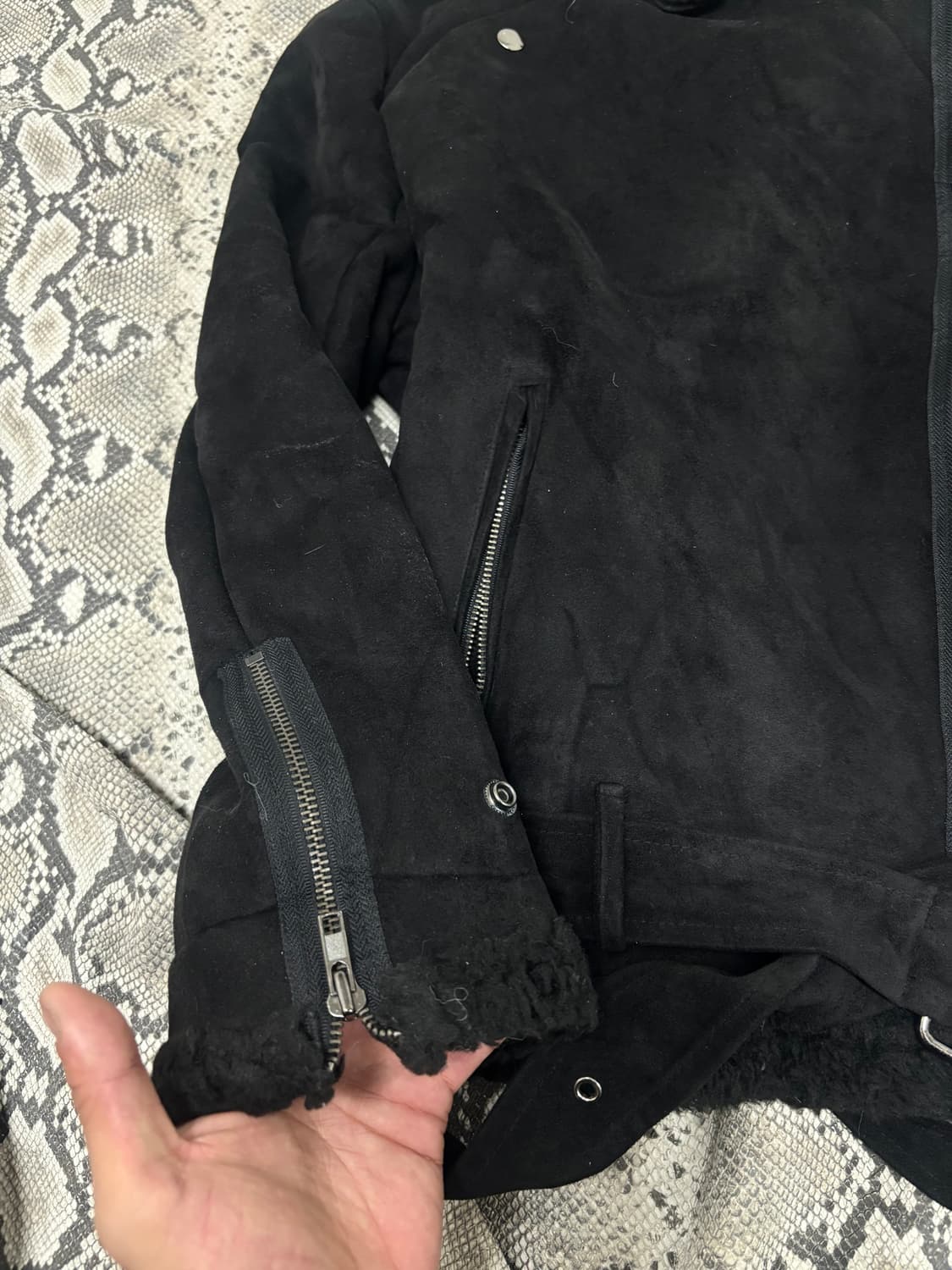 Side Zip Neck Buckle Mustang 상품이미지6