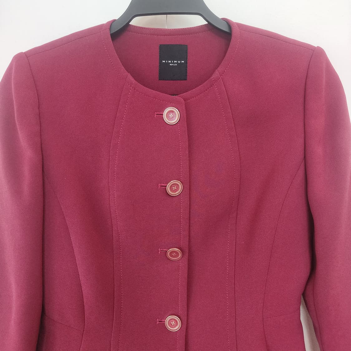 MINIMUM 버건디 자켓 상품이미지2