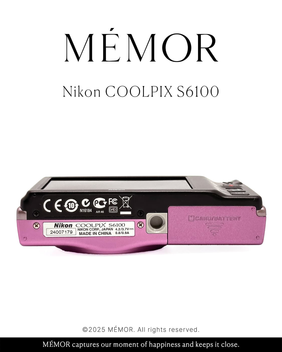 블러리한느낌☁️Nikon COOLPIX S6100 니콘 카메라 상품이미지4