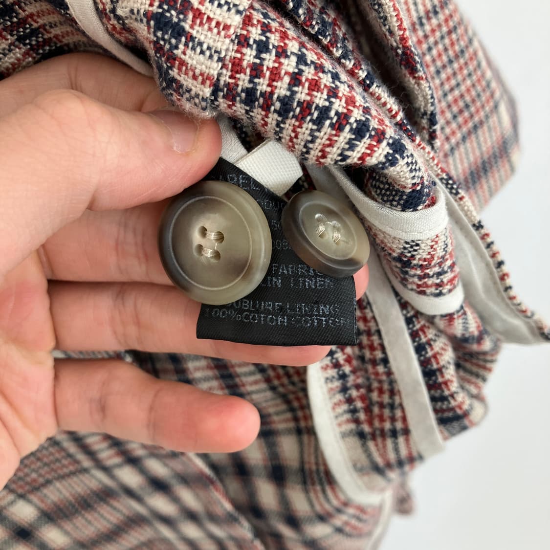 이자벨마랑 에뚜왈 체크 린넨 블레이저 자켓 상품이미지5