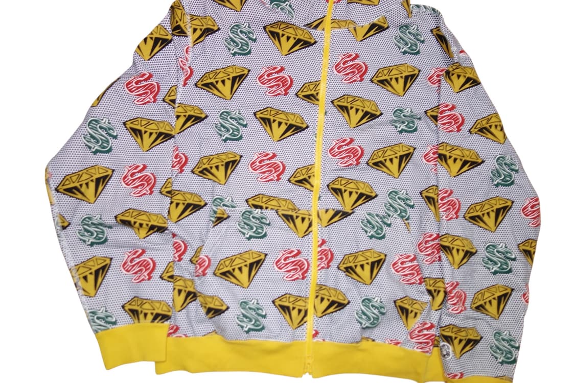 •빌리네어 보이즈 클럽 다이아몬드 앤 달러 풀집업 후드 상품이미지3