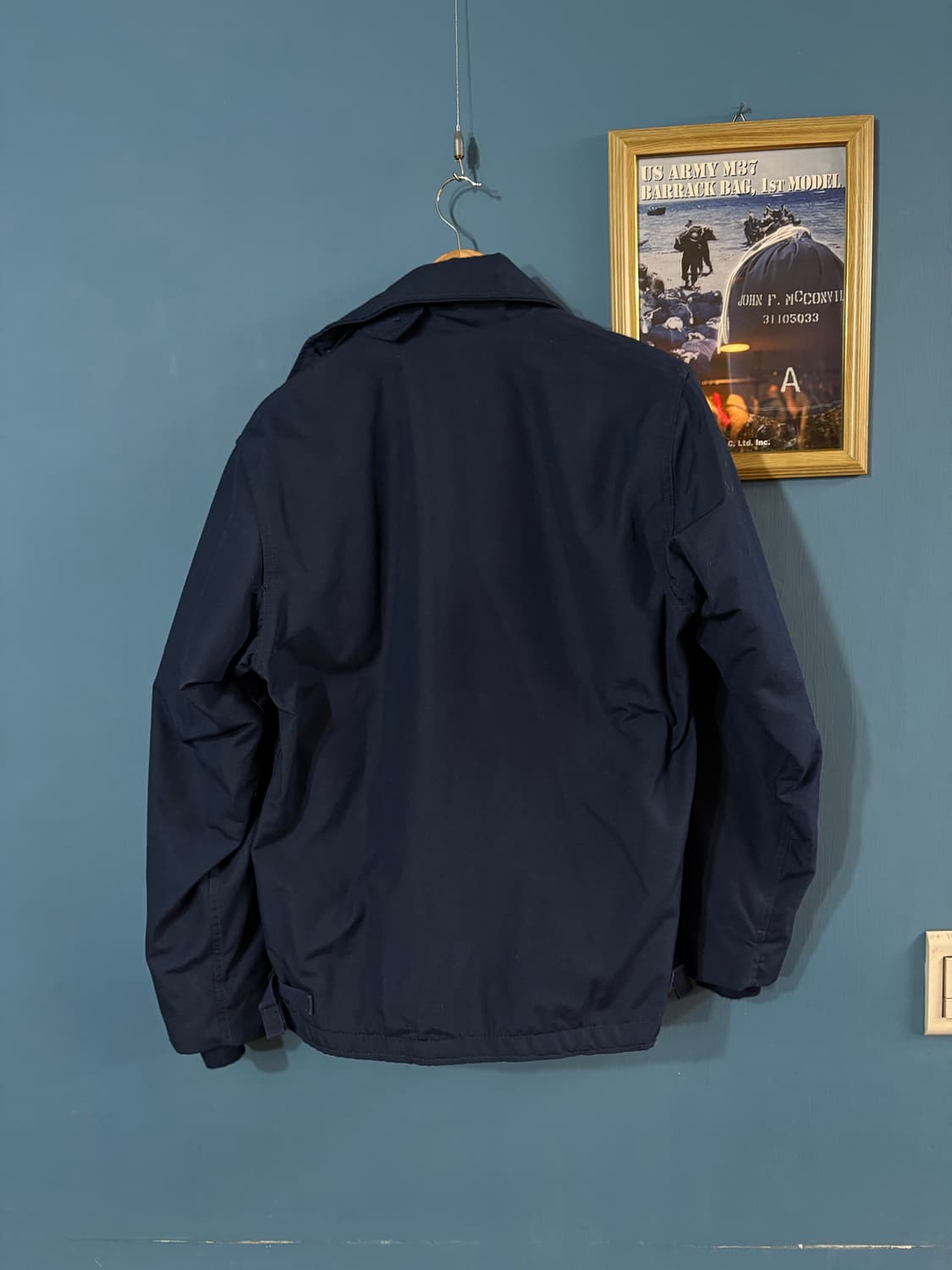 90's U.S Navy A-2 Deck Jacket. 상품이미지10