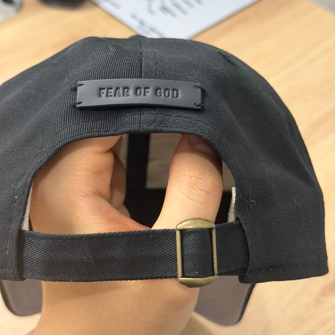 피어오브갓 뉴에라 볼캡 블랙 상품이미지2