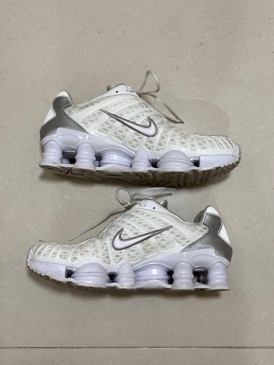 나이키 샥스 TL 화이트 앤 오랜지 상품이미지4