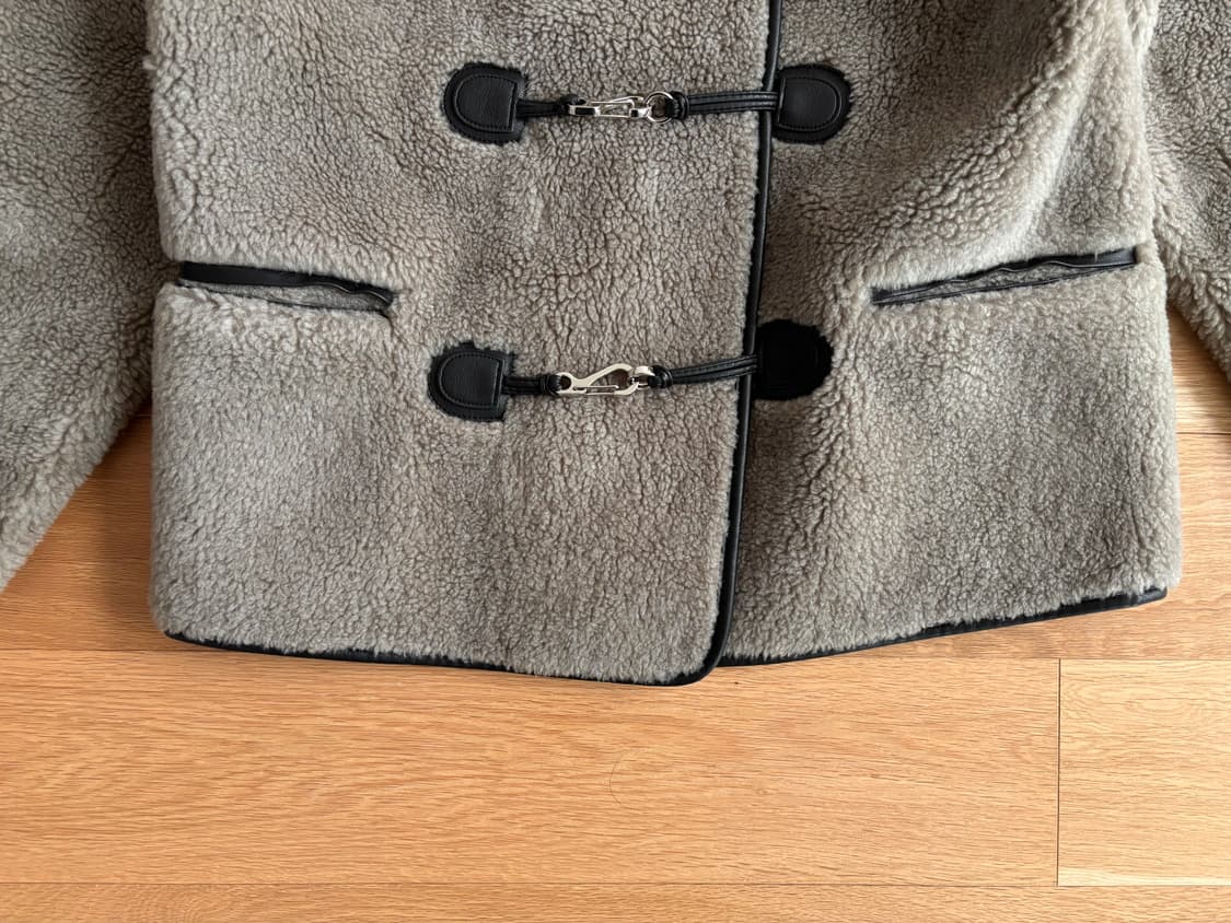 페이우 토글 무스탕 자켓 36 상품이미지3