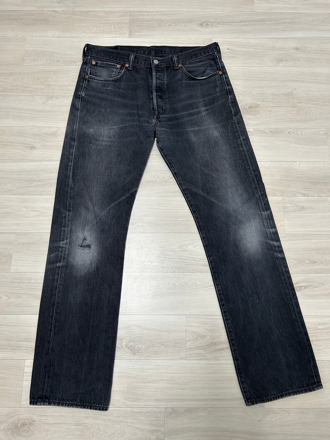 리바이스 501 흑청 블랙 허리 44 상품이미지1