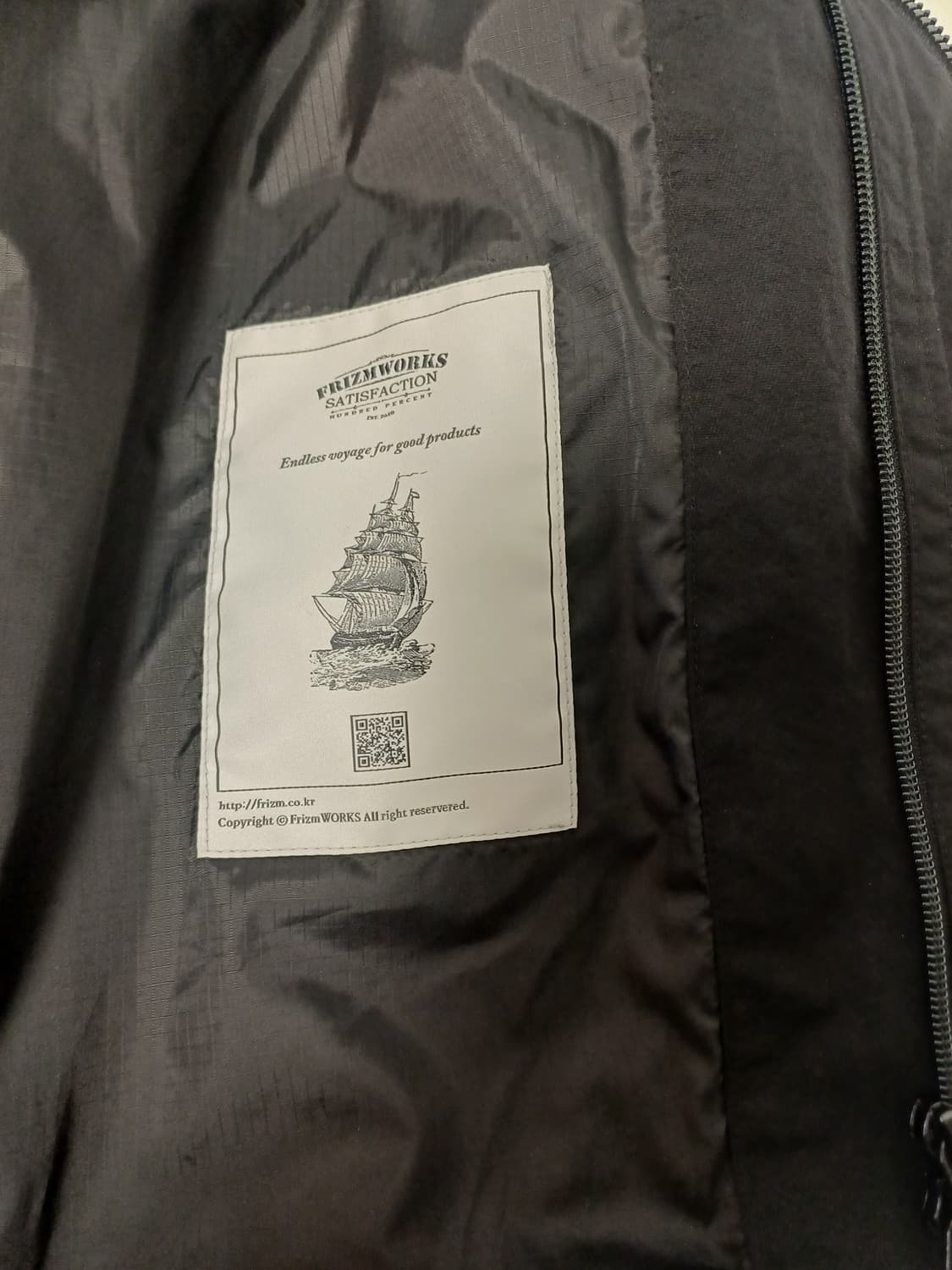 24 프리즘웍스 2LAYER GEN1 SHELL PARKA (BLACK) 상품이미지8