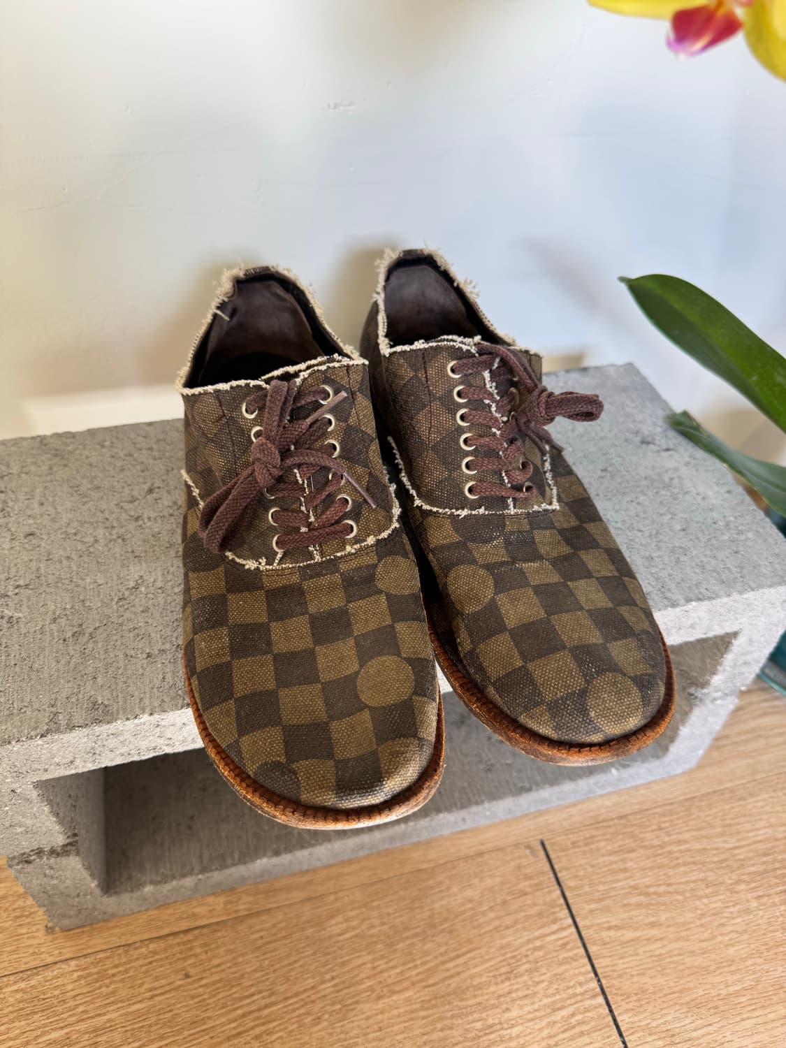 Comme des garcons check shoes 상품이미지7