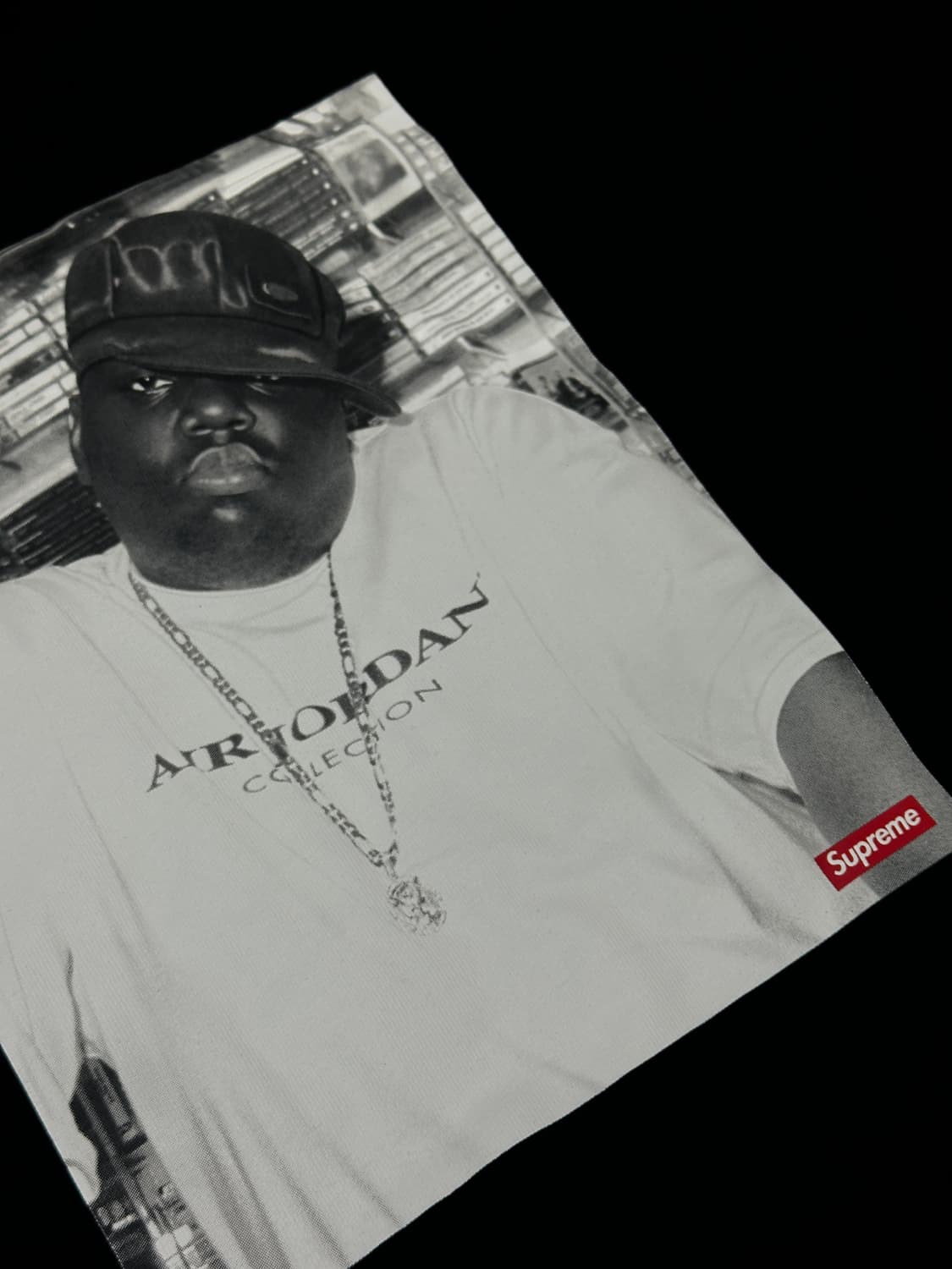 슈프림 조던 비기 티셔츠 L사이즈 상품이미지1