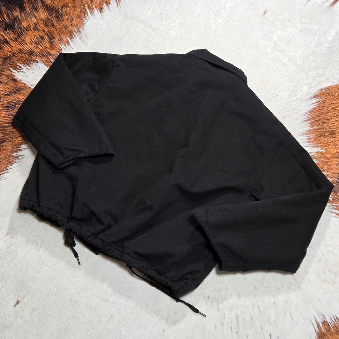 GLAMOUR 블랙 누빔 야상 코튼 자켓 상품이미지6