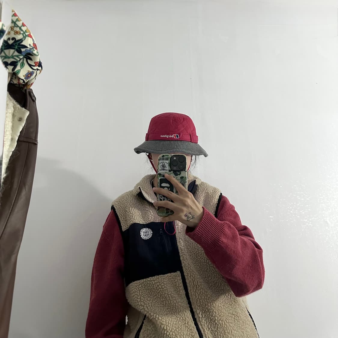 버그하우스 berghaus 퀄팅 버킷햇 등산모자 상품이미지3